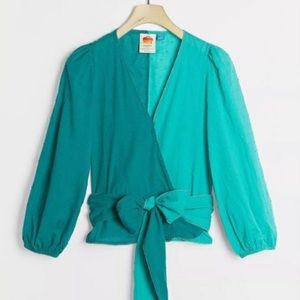 NWT Farm Rio Wrap Top